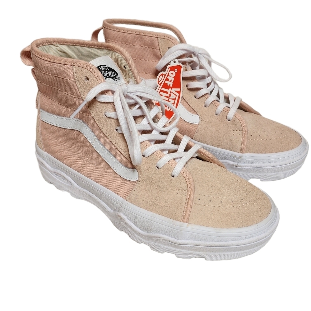 Vans Sentry Sk8-Hi Sneakers Pink Dusty Rose Women's Size 9.5 Men's‎ Size 8 New - Picture 4 of 17